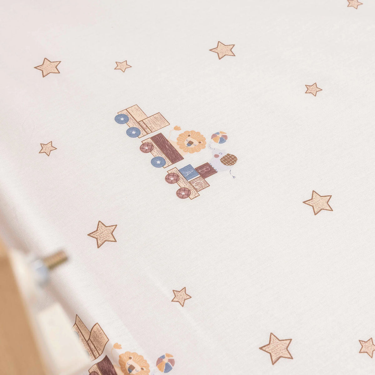 Little Dreams Vehicle Print Cot Bed Sheet Set (70 x 140 cm)