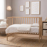 Little Dreams Floral Print Baby Duvet Cover Set (100 x 150 cm) Ecru Printed - ebebek