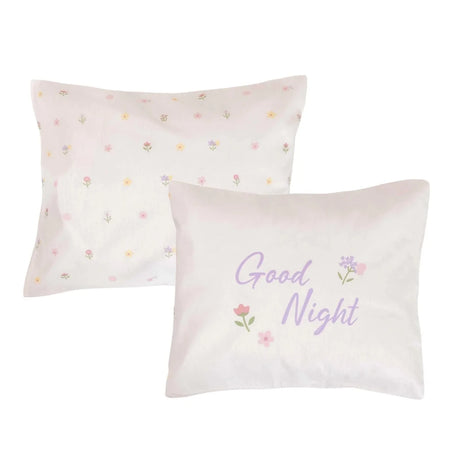 Little Dreams Floral Print Baby Pillowcase (35 x 45 cm) Ecru Printed - ebebek