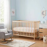 Little Dreams Plain Fitted Cot Bed Sheet (70 x 140 cm) White - ebebek