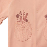 Bebetto 2 Piece Lace Collar Special Occasion Baby Outfit (Newborn to 6-9 Months) Salmon - ebebek