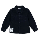 HelloBaby Long Sleeve Denim Baby Shirt (6-9 Months to 2-3 Years) Black - ebebek