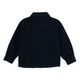 HelloBaby Long Sleeve Denim Baby Shirt (6-9 Months to 2-3 Years) Black - ebebek