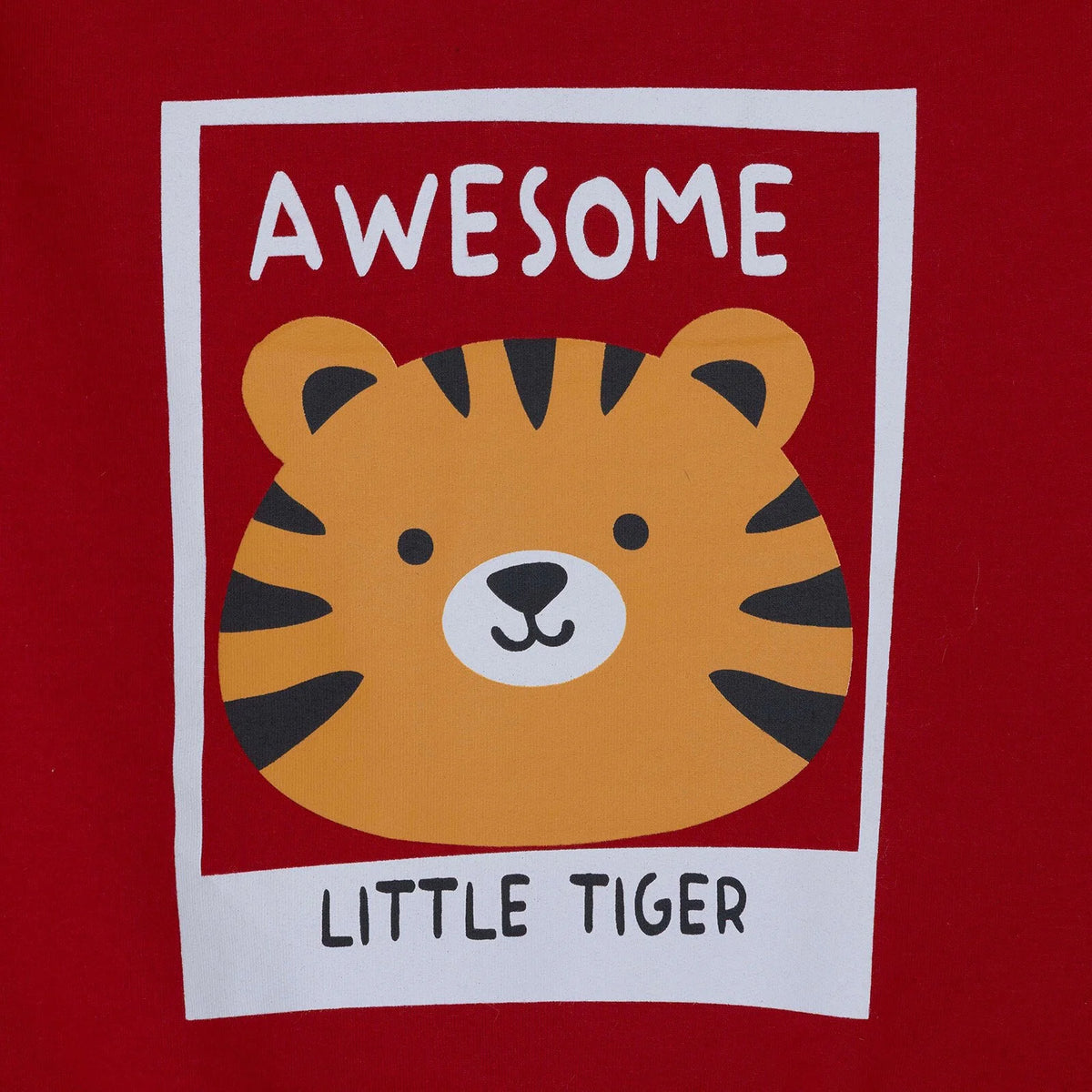 HelloBaby Tiger Print Brushed Baby Sweatshirt (3-6 Months to 2-3 Years)