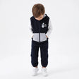 HelloBaby Bear Print Baby T-Shirt, Gilet & Joggers Set (6-9 Months to 4-5 Years) Black - ebebek