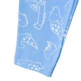 HelloBaby Animal Print Long Sleeve Baby Pyjama Set (3-6 Months to 2-3 Years) Blue - ebebek