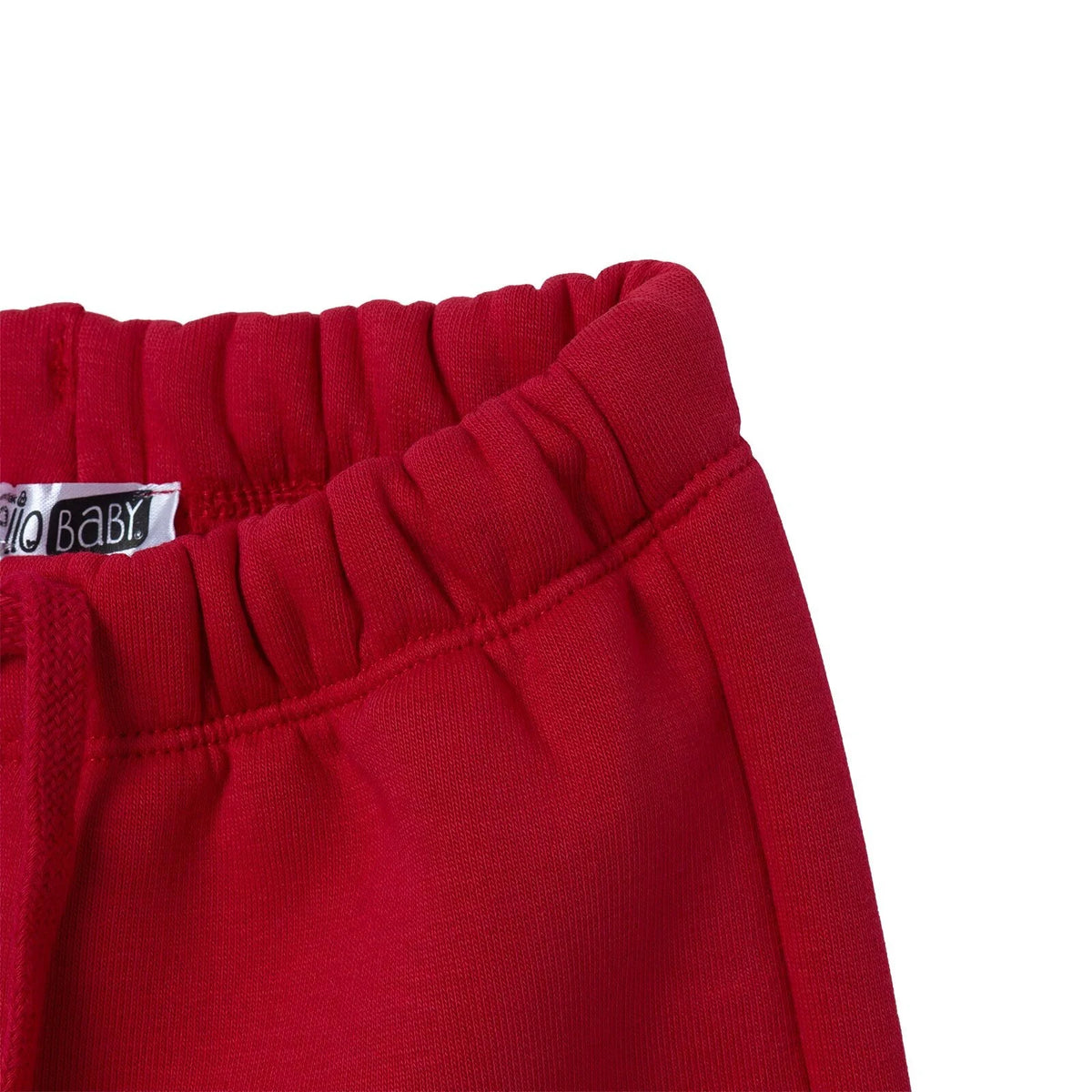 HelloBaby Drawstring Brushed Back Baby Joggers (3-6 Months to 4-5 Years)