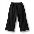 HelloBaby Open Hem Brushed Back Baby Joggers (6-9 Months to 2-3 Years) Black - ebebek