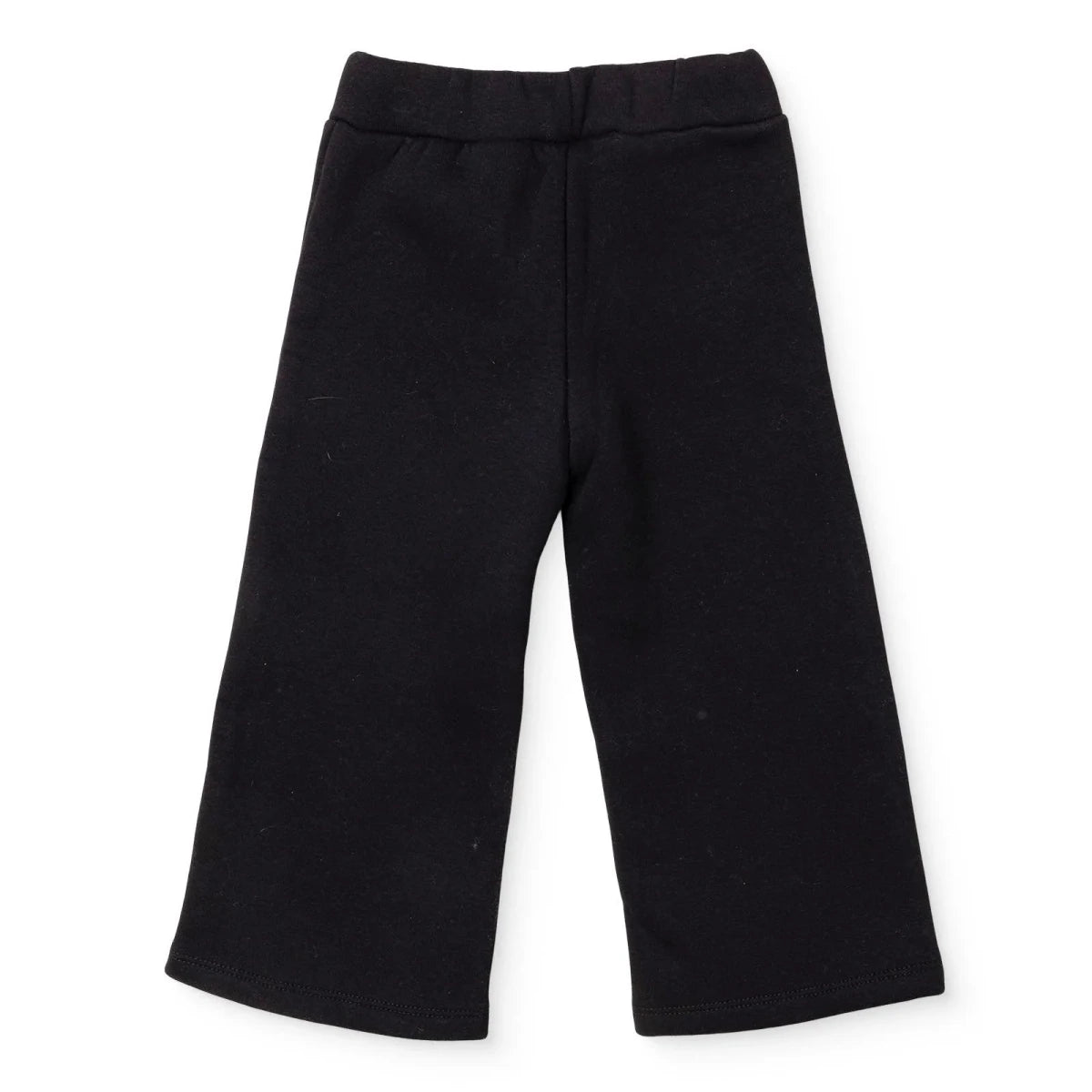 HelloBaby Open Hem Brushed Back Baby Joggers (6-9 Months to 2-3 Years) Black - ebebek