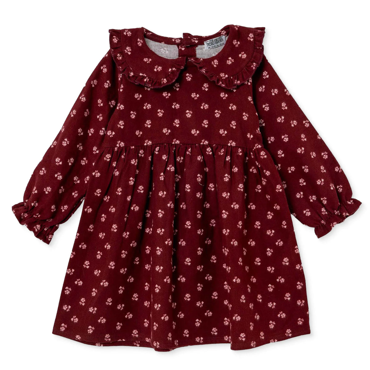 HelloBaby Winter Long Sleeve Baby Dress (3-6 Months to 4-5 Years)