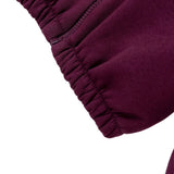 HelloBaby Thick Brushed Back Zip-Through Baby Hoodie (3-6 Months to 2-3 Years) Damson - ebebek