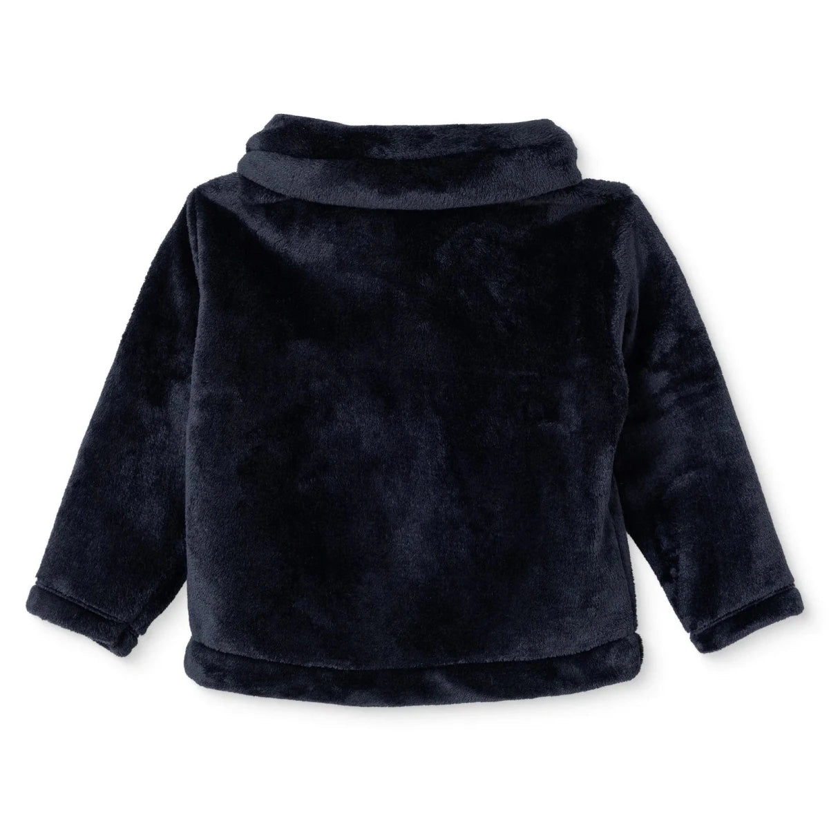 HelloBaby Buttoned Soft Fleece Baby Coat (3-6 Months to 2-3 Years) - Black Black - ebebek