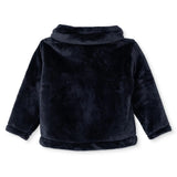 HelloBaby Buttoned Soft Fleece Baby Coat (3-6 Months to 2-3 Years) - Black Black - ebebek