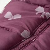 HelloBaby Hooded Bow Print Fleece Baby Jacket (9-12 Months to 4-5 Years)