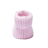 HelloBaby Pom Pom Knitted Baby Booties (One Size) Light Pink - ebebek