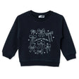 HelloBaby Bow Print Brushed Baby Sweatshirt (3-6 Months to 2-3 Years) - Black Black - ebebek