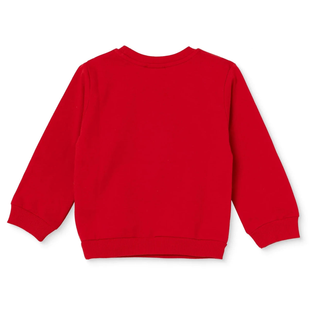 HelloBaby Animal Print Brushed Baby Sweatshirt (3-6 Months to 2-3 Years) Red - ebebek