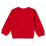 HelloBaby Animal Print Brushed Baby Sweatshirt (3-6 Months to 2-3 Years) Red - ebebek