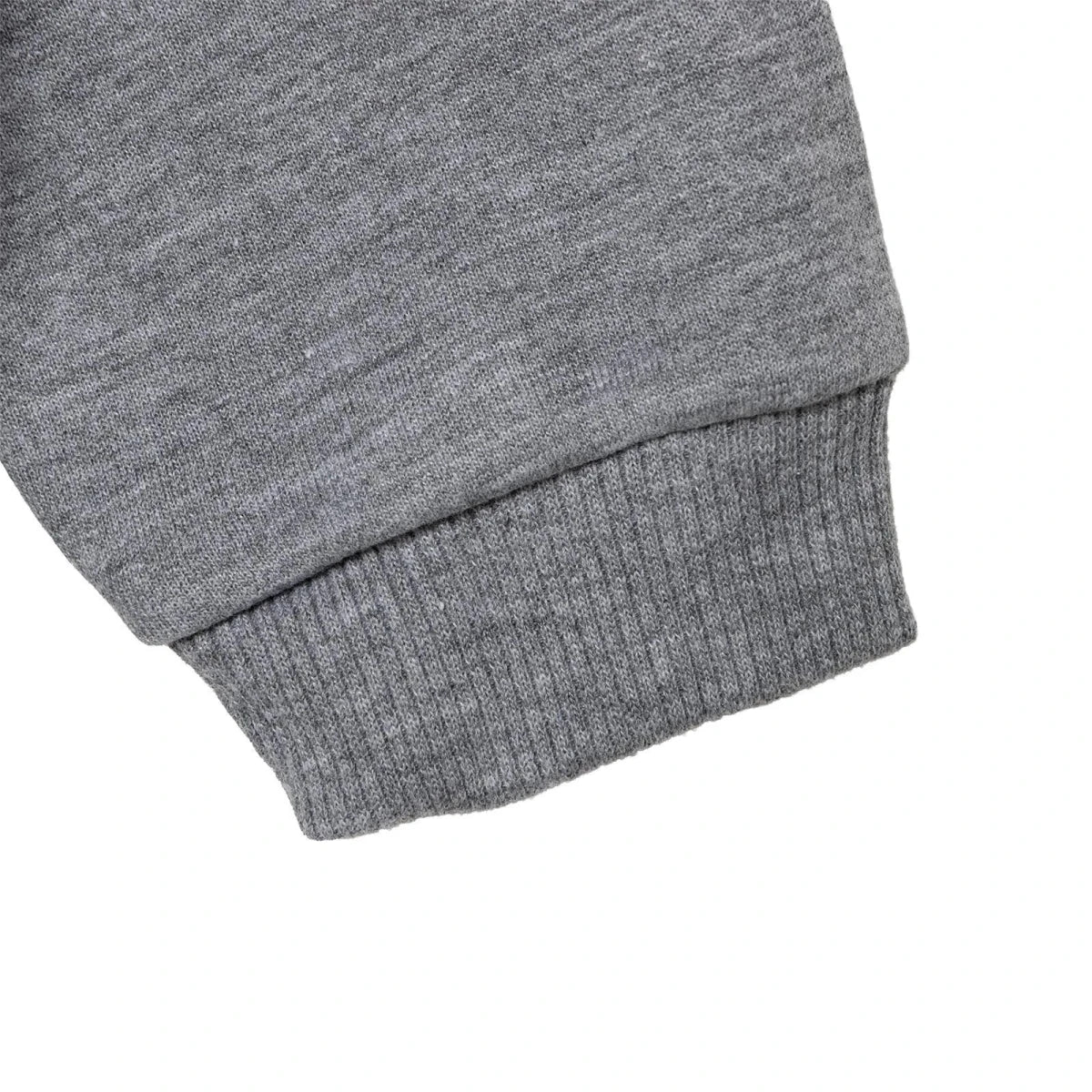 HelloBaby Heart Print Brushed Baby Sweatshirt (3-6 Months to 2-3 Years) Grey - ebebek