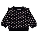 HelloBaby Floral Print Loopback Baby Sweatshirt (1-3 Months to 12 Months)