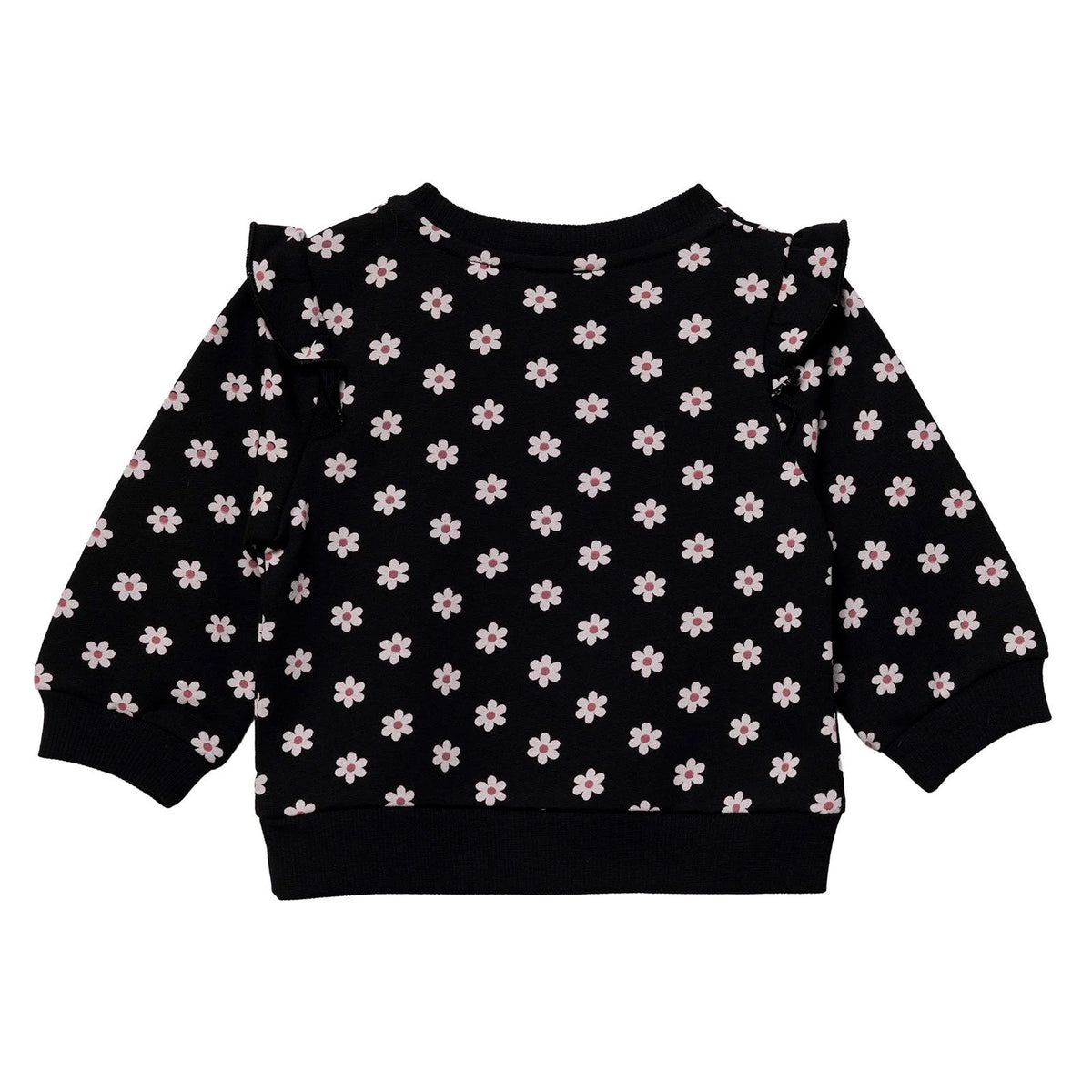 HelloBaby Floral Print Loopback Baby Sweatshirt (1-3 Months to 12 Months)
