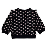 HelloBaby Floral Print Loopback Baby Sweatshirt (1-3 Months to 12 Months)