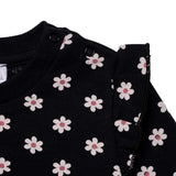 HelloBaby Floral Print Loopback Baby Sweatshirt (1-3 Months to 12 Months)