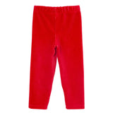 HelloBaby Winter Velour Baby Leggings (6-9 Months to 4-5 Years) - Red Red - ebebek