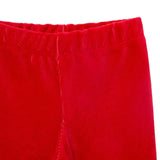 HelloBaby Winter Velour Baby Leggings (6-9 Months to 4-5 Years) - Red Red - ebebek