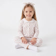HelloBaby Floral Print Peter Pan Collar Baby Pyjama Set (3-6 Months to 2-3 Years) Pink - ebebek