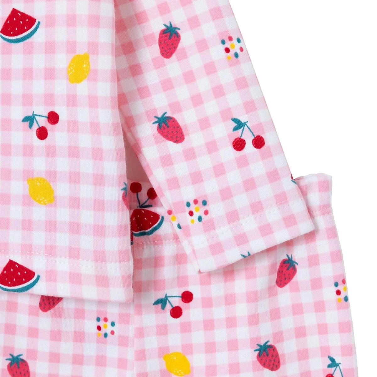 HelloBaby Fruit Print Long Sleeve Baby Pyjama Set (3-6 Months to 2-3 Years) Pink - ebebek