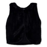HelloBaby Buttoned Plush Baby Gilet (6-9 Months to 4-5 Years) - Black Black - ebebek
