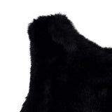 HelloBaby Buttoned Plush Baby Gilet (6-9 Months to 4-5 Years) - Black Black - ebebek