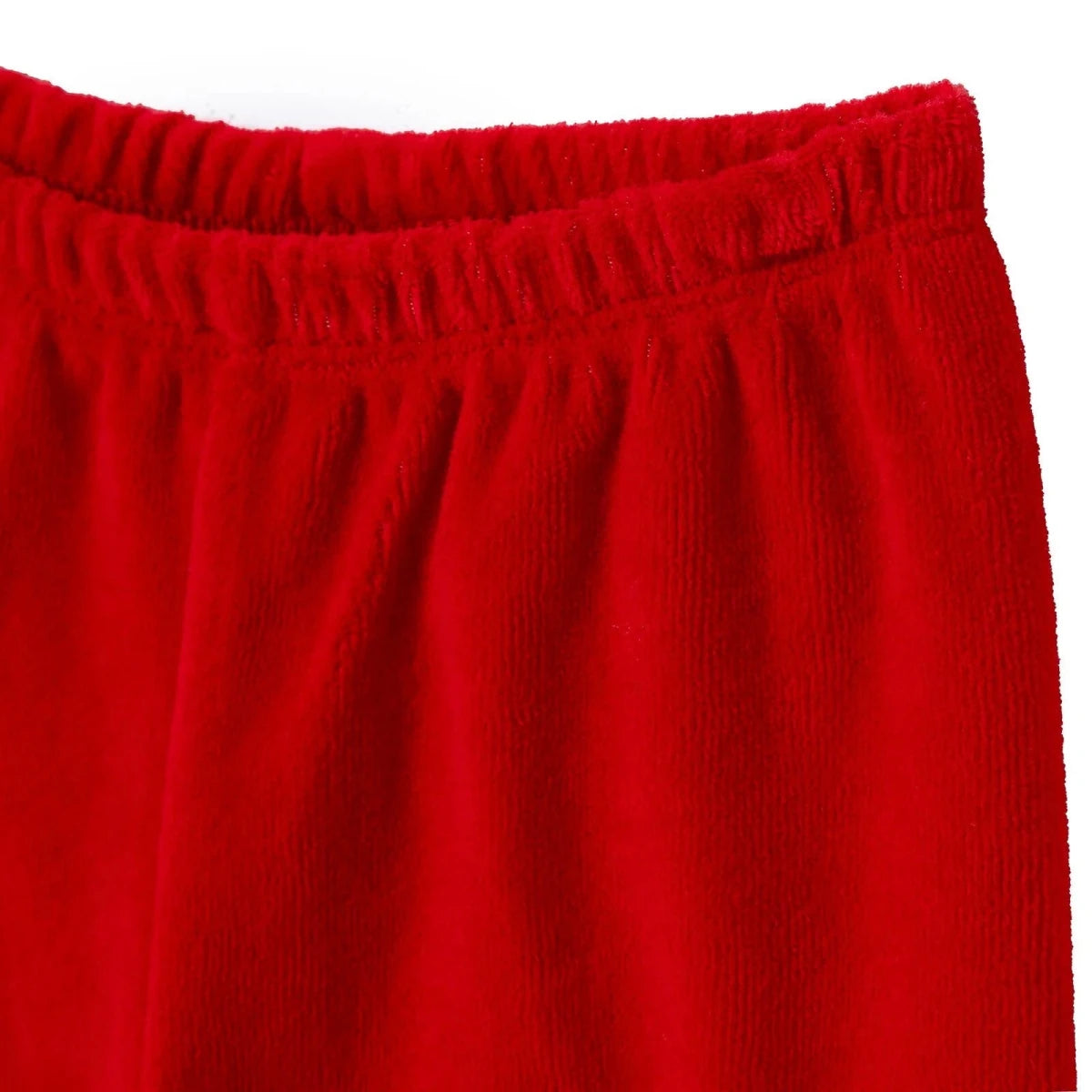 HelloBaby Reindeer Embroidered Velour Footed Baby Bottoms (Newborn to 6-9 Months) Red - ebebek