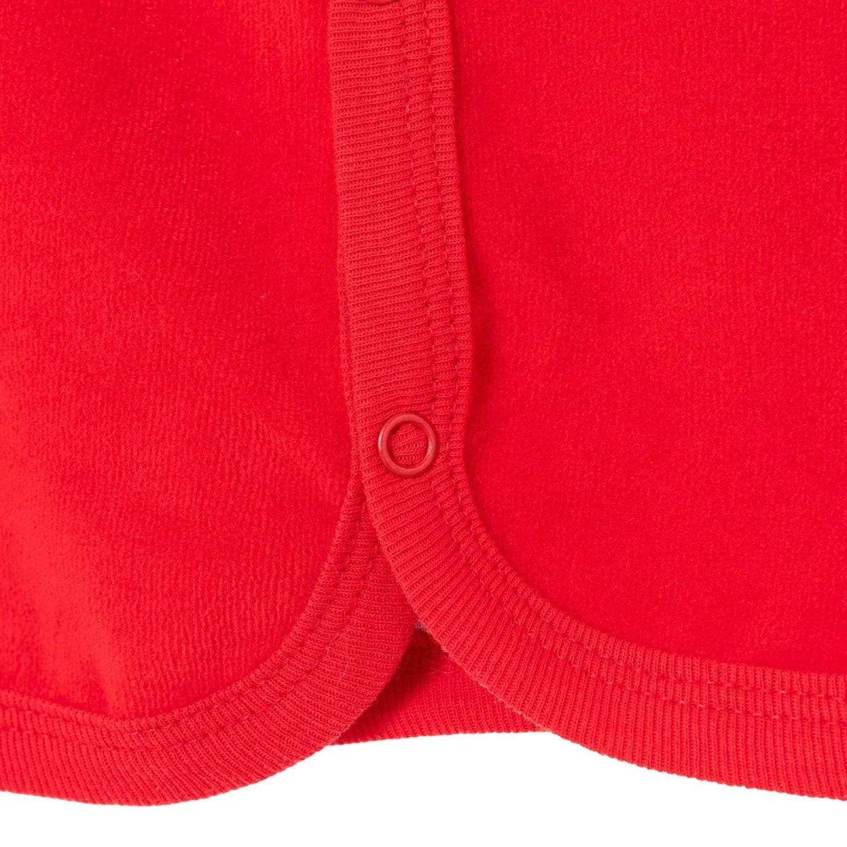 HelloBaby Deer Print Velour Baby Gilet (Newborn to 6-9 Months) - Red Red - ebebek