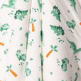 Little Dreams Dinosaur Print Baby Blanket (90 x 100 cm)
