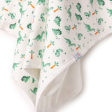 Little Dreams Dinosaur Print Baby Blanket (90 x 100 cm)