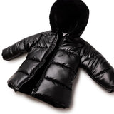 Midimod Water-Repellent Hooded Baby Coat (12 Months to 2-3 Years) Black - ebebek