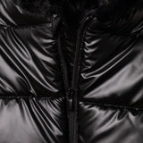Midimod Water-Repellent Hooded Baby Coat (12 Months to 2-3 Years) Black - ebebek