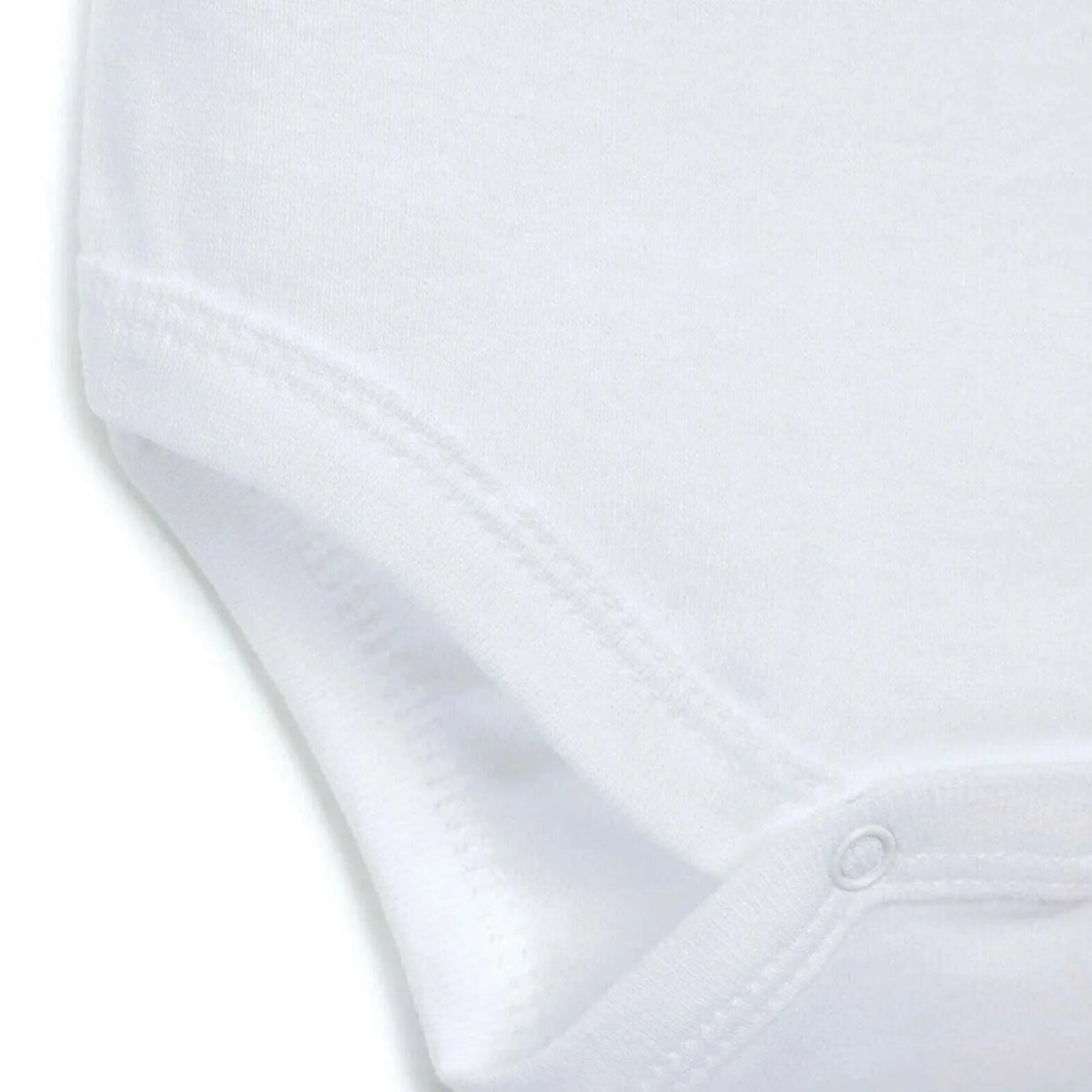 HelloBaby Unisex White Short Sleeve Bodysuits 12 Pack - White