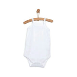 HelloBaby Unisex White Strappy Bodysuits 12 Pack - White