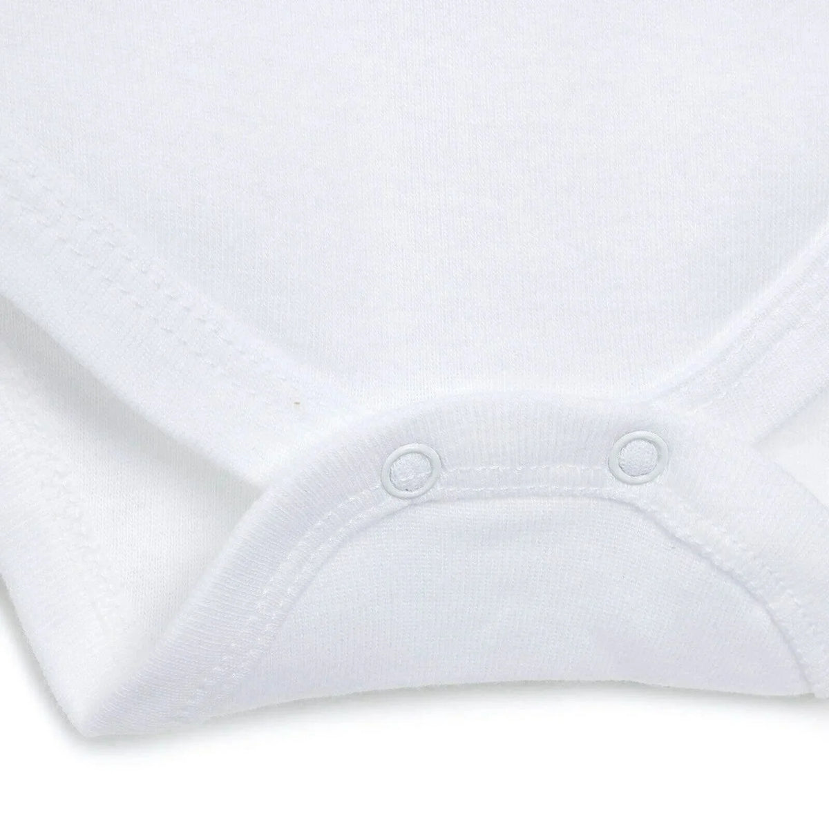 HelloBaby Unisex White Strappy Bodysuits 12 Pack - White