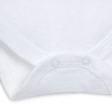 HelloBaby Unisex White Strappy Bodysuits 12 Pack - White