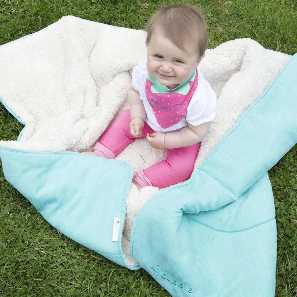 CuddleCo Comfi-Cuddle Tiffany Blue