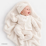 Bebetto 5 Piece Baby Hospital Bag Set on a Hanger (Newborn) Beige - ebebek