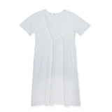 Baby Mom Women's Short Sleeve V-Neck Nightdress (S to 2XL) Ecru - ebebek