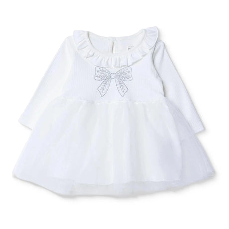 HelloBaby Jacquard Knit Baby Ceremony Outfit (1-3 Months to 12 Months) Ecru - ebebek