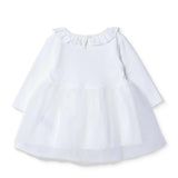 HelloBaby Jacquard Knit Baby Ceremony Outfit (1-3 Months to 12 Months) Ecru - ebebek