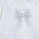 HelloBaby Jacquard Knit Baby Ceremony Outfit (1-3 Months to 12 Months) Ecru - ebebek