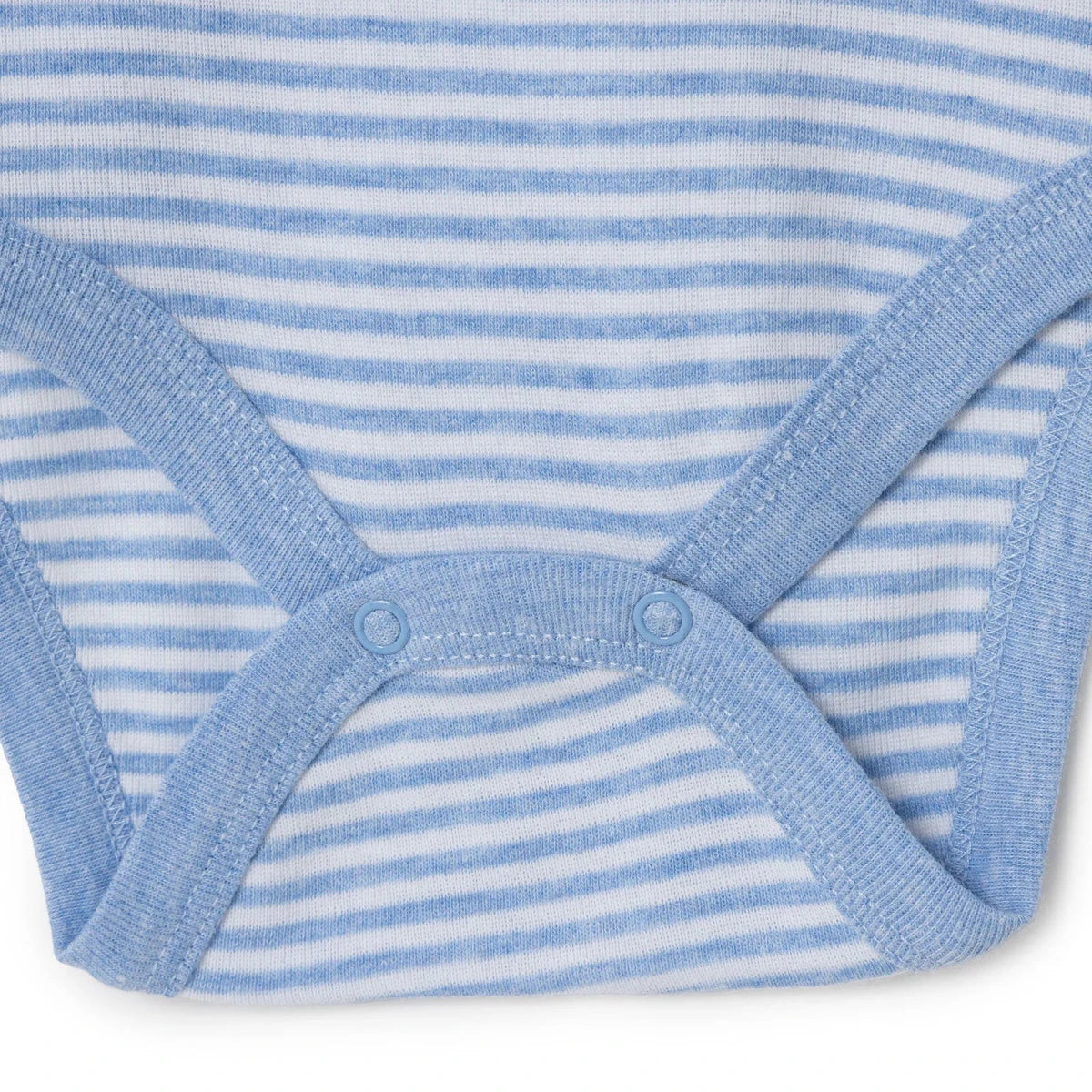 HelloBaby 2 Pack Bear Print Short Sleeve Baby Bodysuits (1-3 Months to 2-3 Years) Light Blue - ebebek